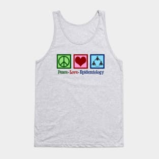 Peace Love Epidemiology Tank Top